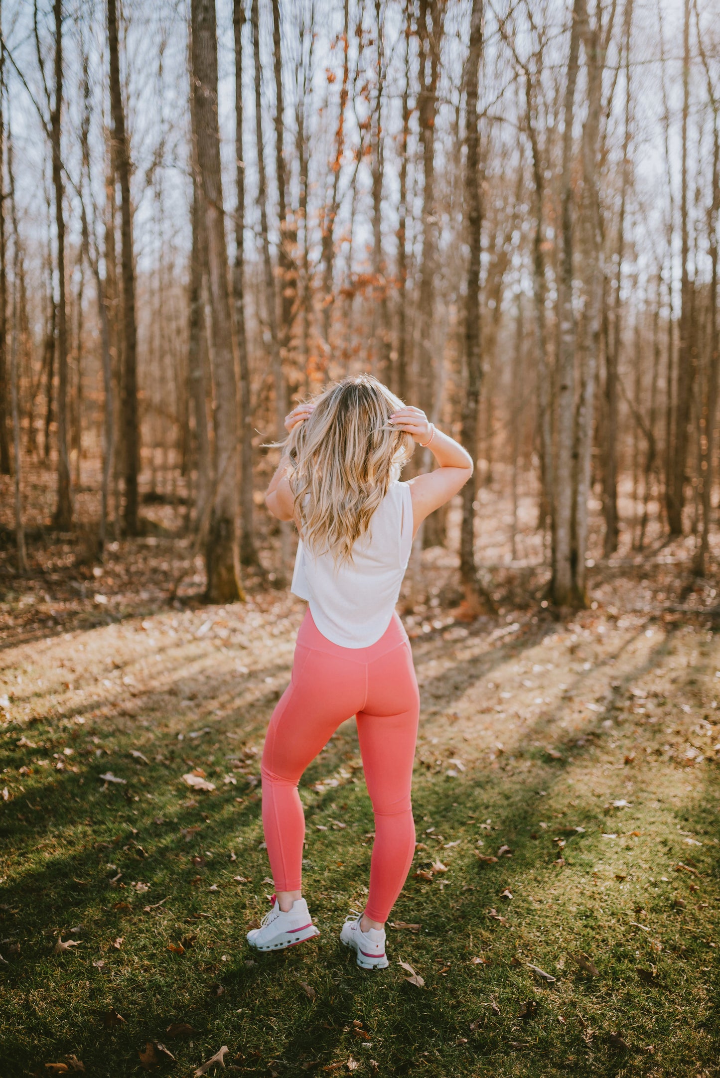 Desert Rose Athletic Leggings