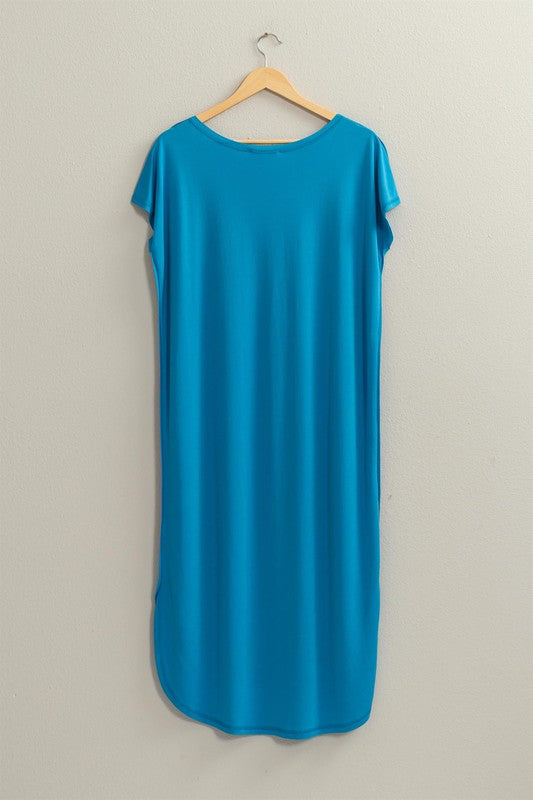 Harlee High Low Midi Dress