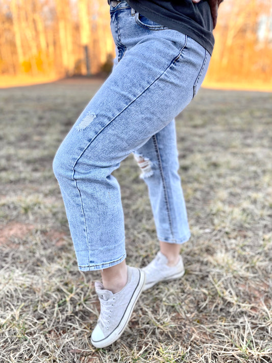 Kara Stretch Crop Jeans