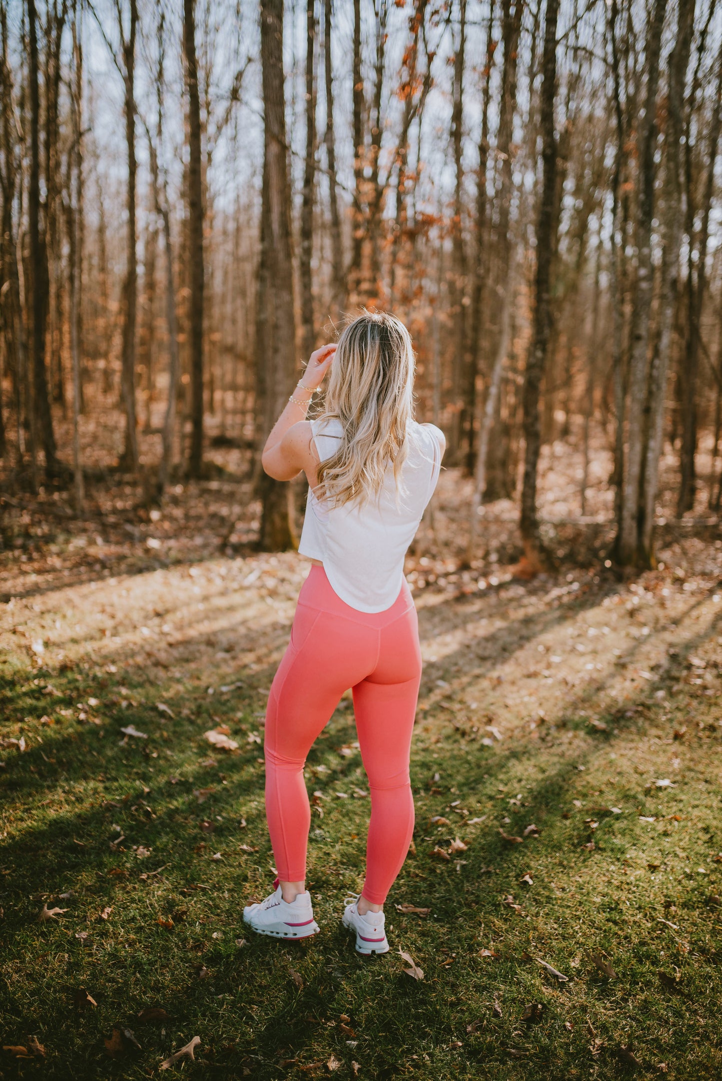 Desert Rose Athletic Leggings